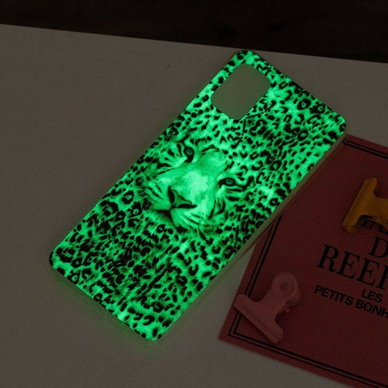 Etui do Xiaomi Redmi Note 10 / 10S Lampart Fluorescencyjny