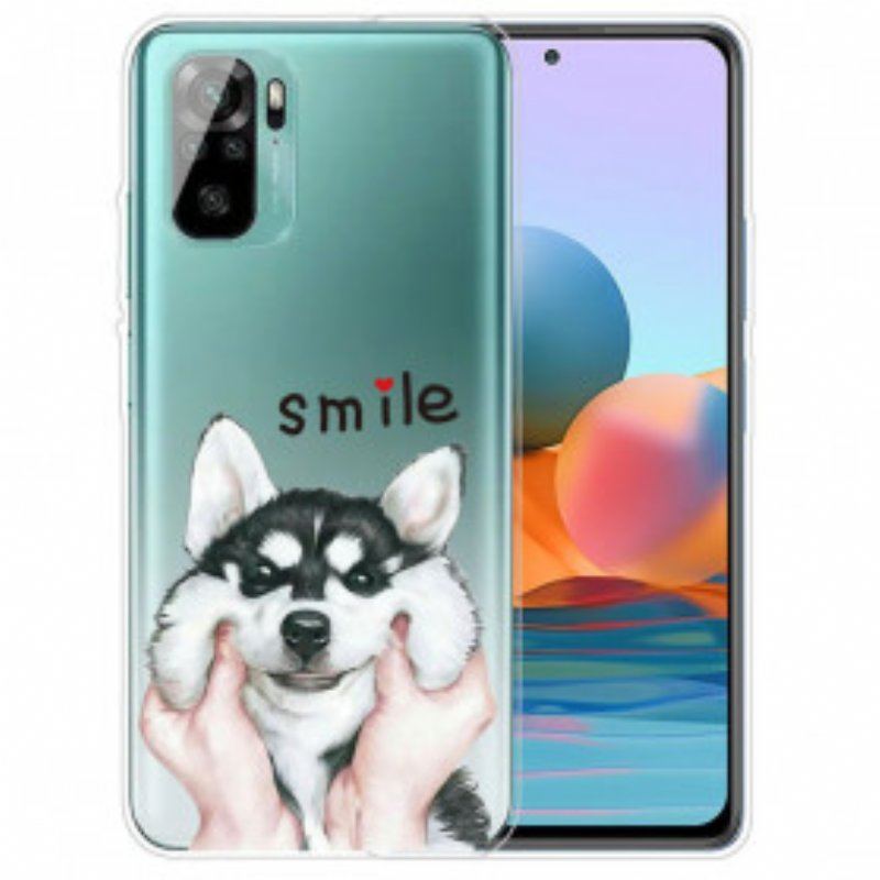 Etui do Xiaomi Redmi Note 10 / 10S Uśmiechnięty Pies