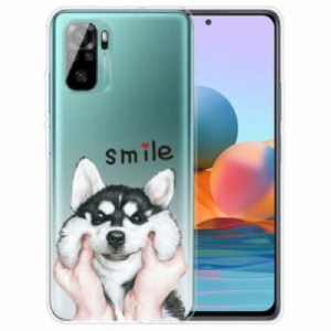 Etui do Xiaomi Redmi Note 10 / 10S Uśmiechnięty Pies