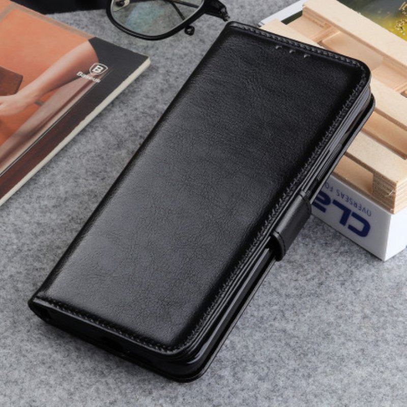 Etui Folio do Xiaomi Redmi Note 10 / 10S Finezja Ze Sztucznej Skóry