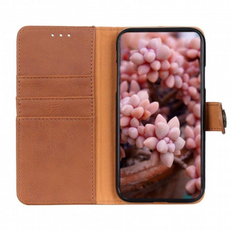 Etui Folio do Xiaomi Redmi Note 10 / 10S Imitacja Skóry Khazneh