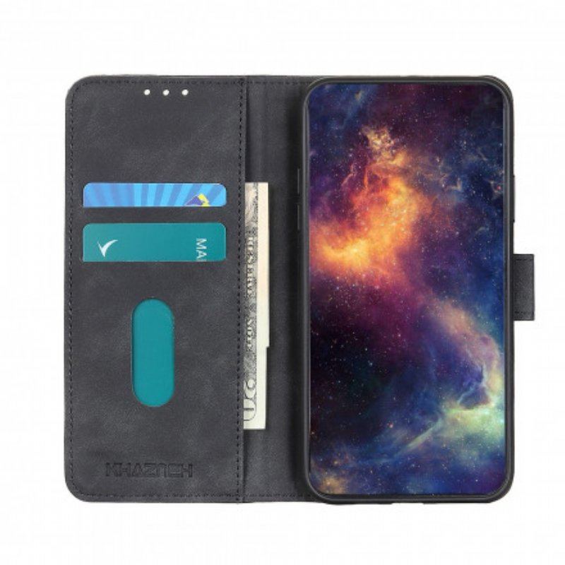 Etui Folio do Xiaomi Redmi Note 10 / 10S Khazneh Efekt Skóry W Stylu Vintage