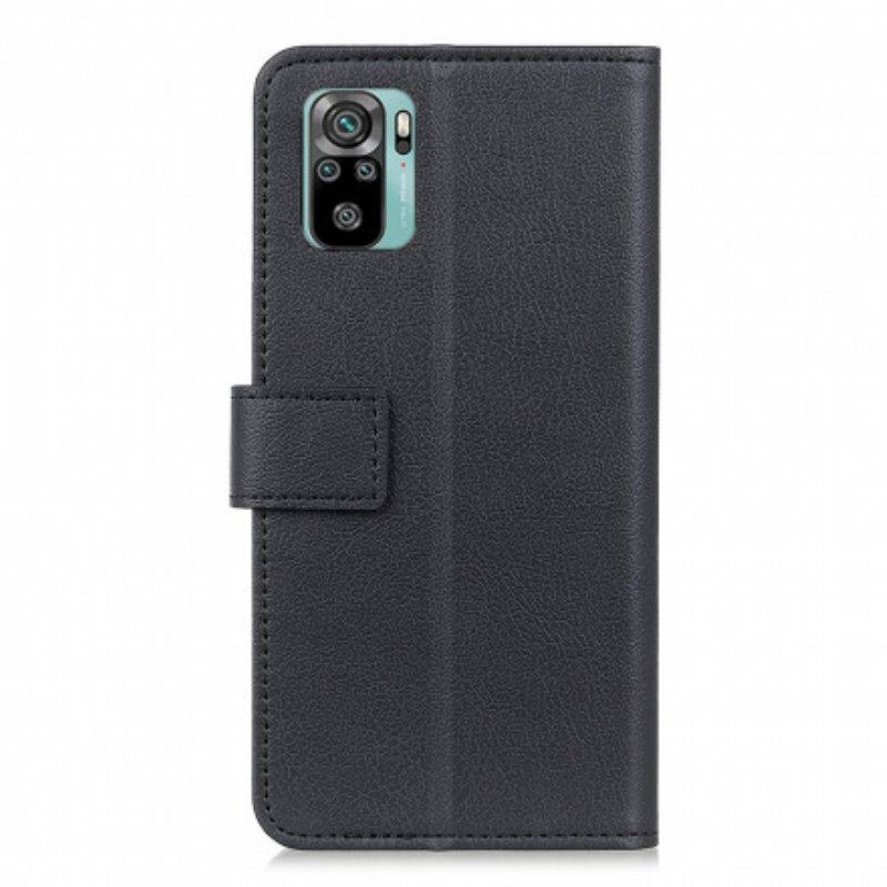 Etui Folio do Xiaomi Redmi Note 10 / 10S Klasyczna Sztuczna Skóra