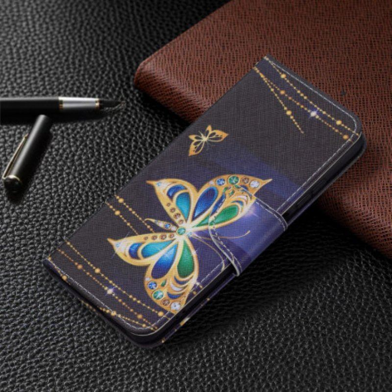 Etui Folio do Xiaomi Redmi Note 10 / 10S Magiczny Motyl