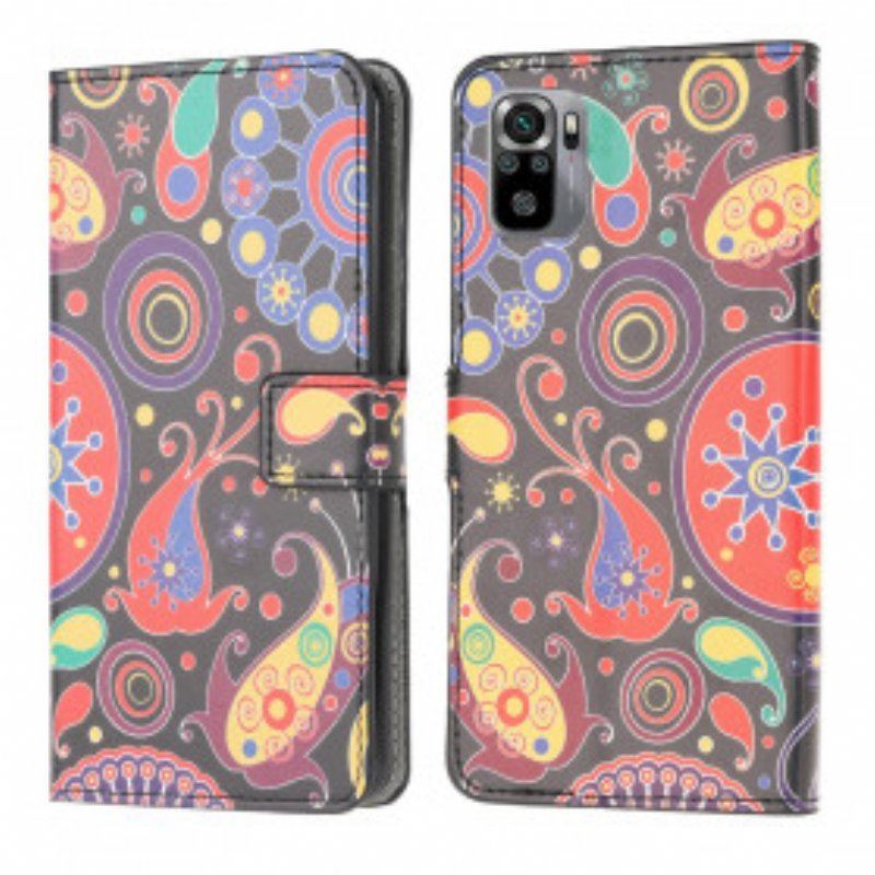 Etui Folio do Xiaomi Redmi Note 10 / 10S Projekt Galaktyki