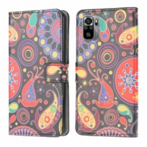 Etui Folio do Xiaomi Redmi Note 10 / 10S Projekt Galaktyki