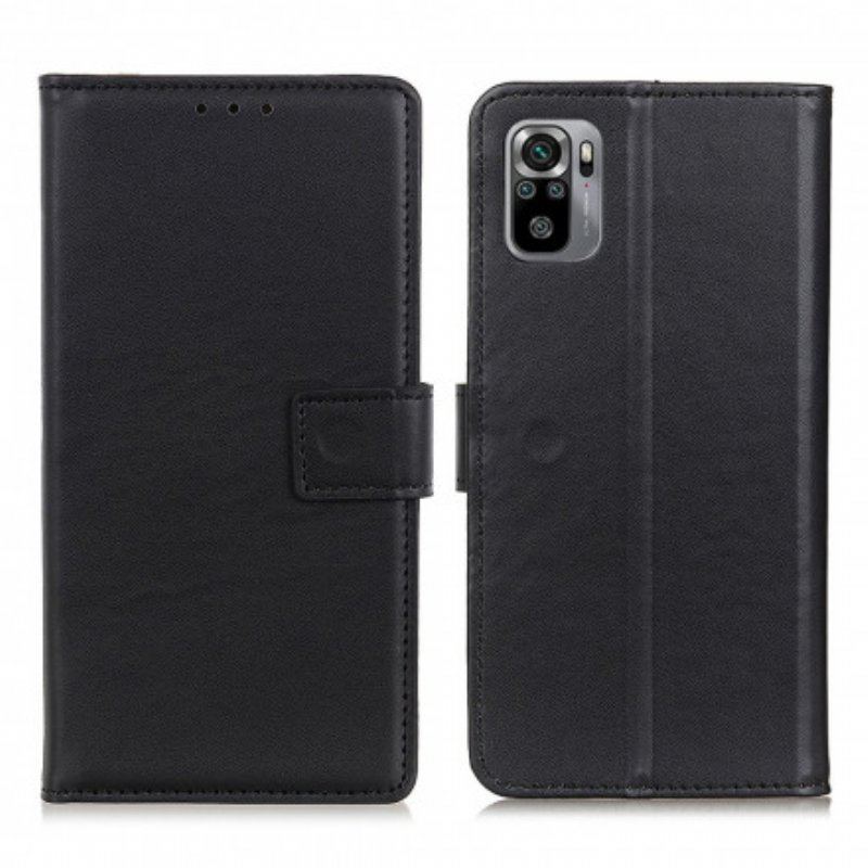 Etui Folio do Xiaomi Redmi Note 10 / 10S Zwykła Sztuczna Skóra