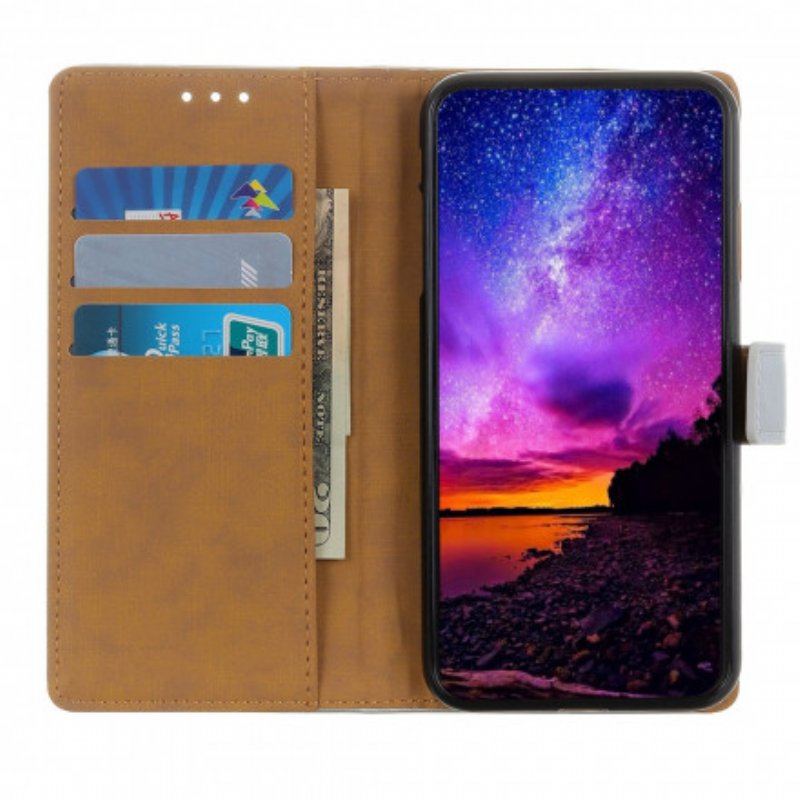 Etui Folio do Xiaomi Redmi Note 10 / 10S Zwykła Sztuczna Skóra