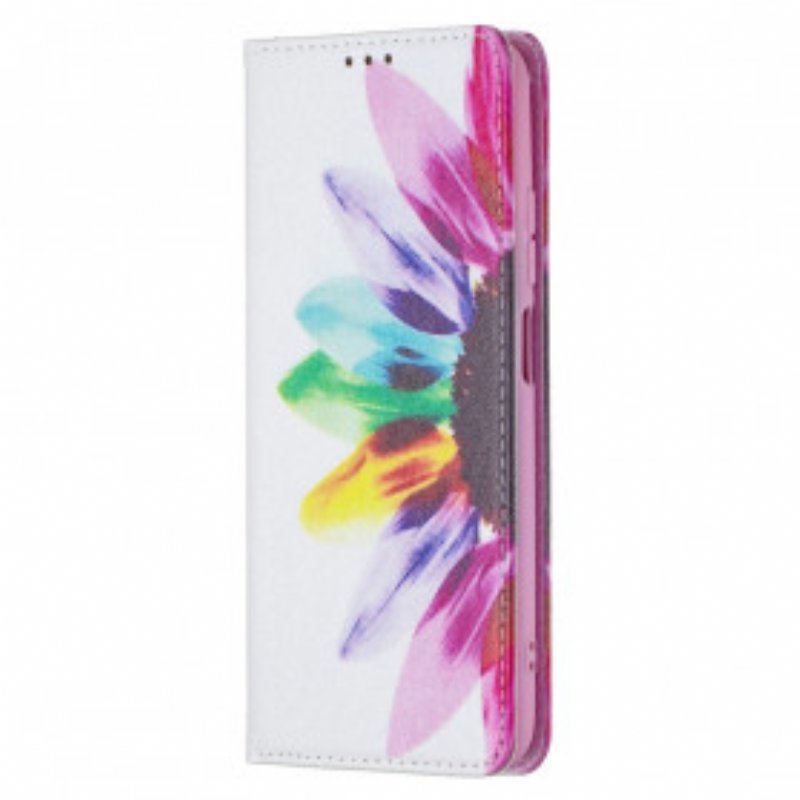 Etui Na Telefon do Xiaomi Redmi Note 10 / 10S Etui Folio Akwarela Kwiat