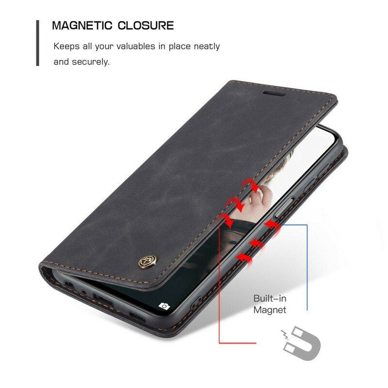 Etui Na Telefon do Xiaomi Redmi Note 10 / 10S Etui Folio Caseme Efekt Skóry