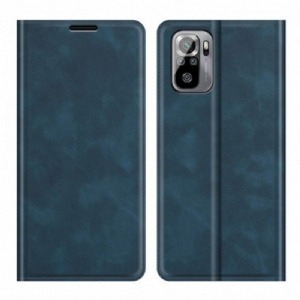 Etui Na Telefon do Xiaomi Redmi Note 10 / 10S Etui Folio Dotyk Skóry