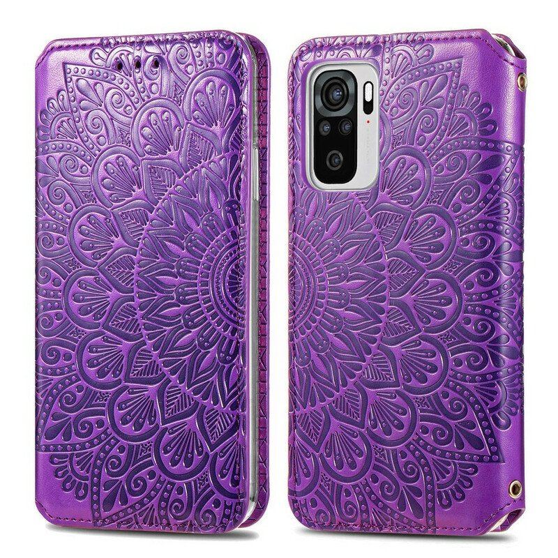 Etui Na Telefon do Xiaomi Redmi Note 10 / 10S Etui Folio Intensywna Mandala