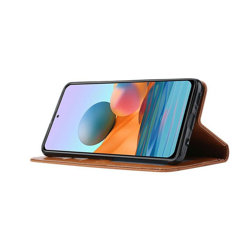 Etui Na Telefon do Xiaomi Redmi Note 10 / 10S Etui Folio Etui Na Karty Ze Sztucznej Skóry