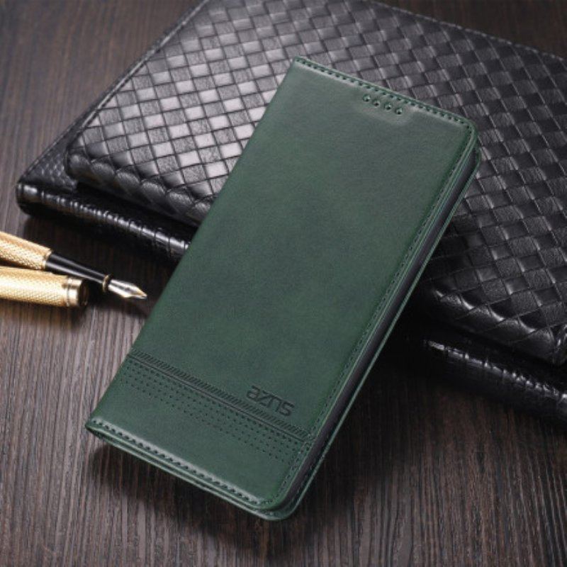 Etui Na Telefon do Xiaomi Redmi Note 10 / 10S Etui Folio Stylizacja Skóry Azns