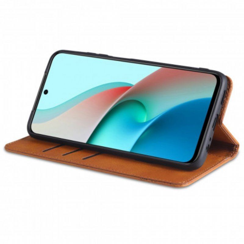 Etui Na Telefon do Xiaomi Redmi Note 10 / 10S Etui Folio Stylizacja Skóry Azns