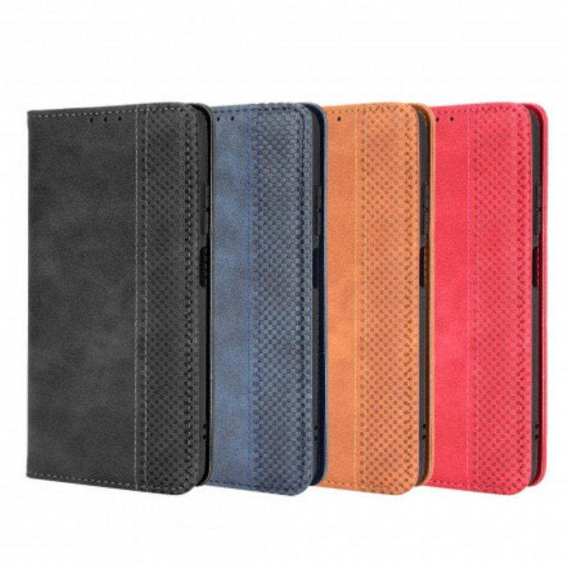 Etui Na Telefon do Xiaomi Redmi Note 10 / 10S Etui Folio Stylizowany Efekt Skóry W Stylu Vintage