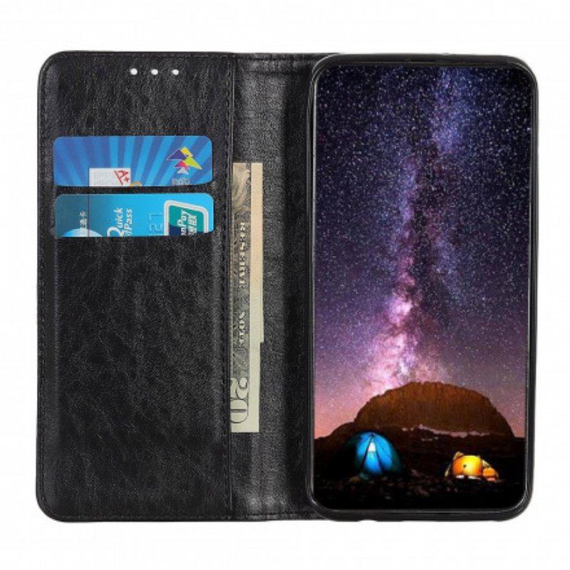 Etui Na Telefon do Xiaomi Redmi Note 10 / 10S Etui Folio Teksturowany Efekt Skóry