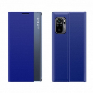 Etui Na Telefon do Xiaomi Redmi Note 10 / 10S Teksturowana Sztuczna Skóra