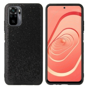 Futerały do Xiaomi Redmi Note 10 / 10S Czarne Cekiny