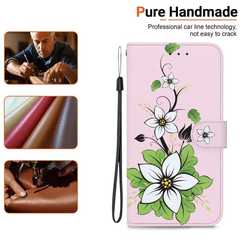 Etui Folio Motorola Edge 50 Ultra Lilia W Pasku