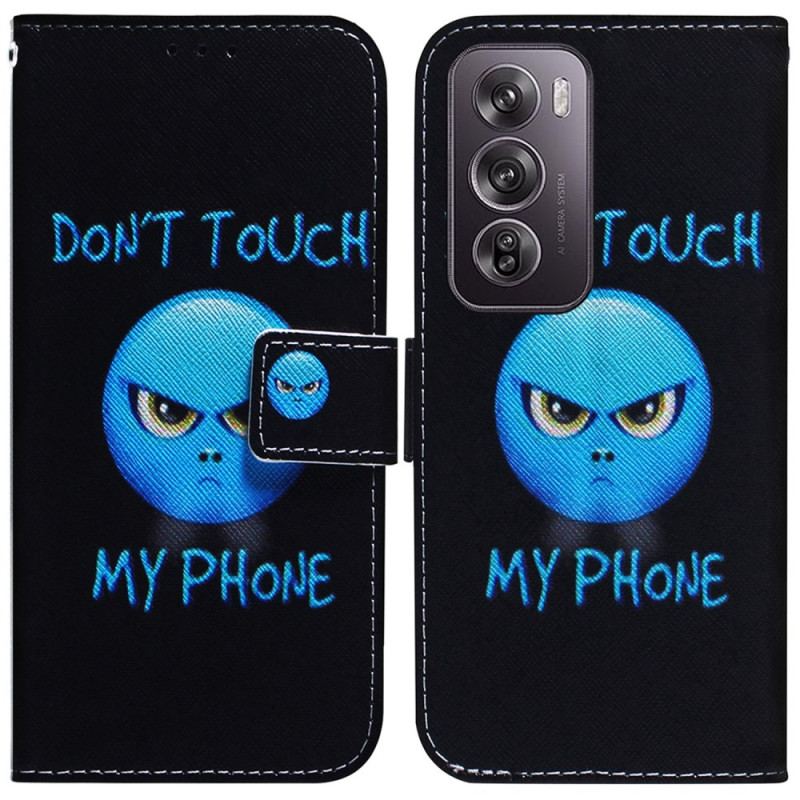 Etui Folio Do Oppo Reno 12 Pro 5g Emoji Telefonu