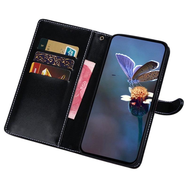 Etui Folio Oppo Reno 12 Pro 5g Tekstura Krokodyla Idewei