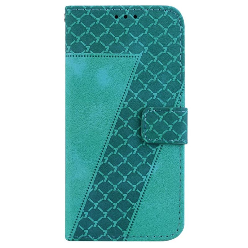 Etui Folio Oppo Reno 12 Pro 5g Wzór 7 Z Paskiem