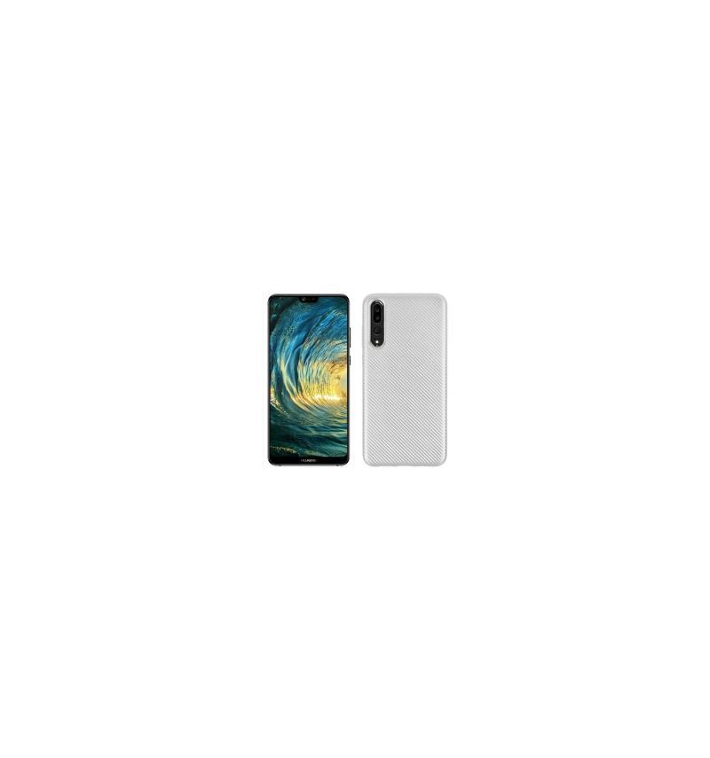 Futerały do Huawei P20 Pro Powłoka Z Włókna Węglowego