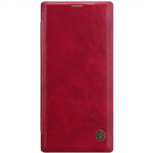 Etui Na Telefon Pokrowce do Samsung Galaxy Note 10 Biznes Nillkin Qin Faux Leather