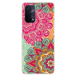 Etui do Oppo A74 5G / A54 5G Anti-fall Retro Mandala