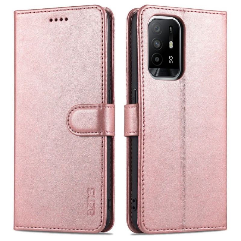 Etui do Oppo A74 5G / A54 5G Etui Folio Azns Posiadacz Karty