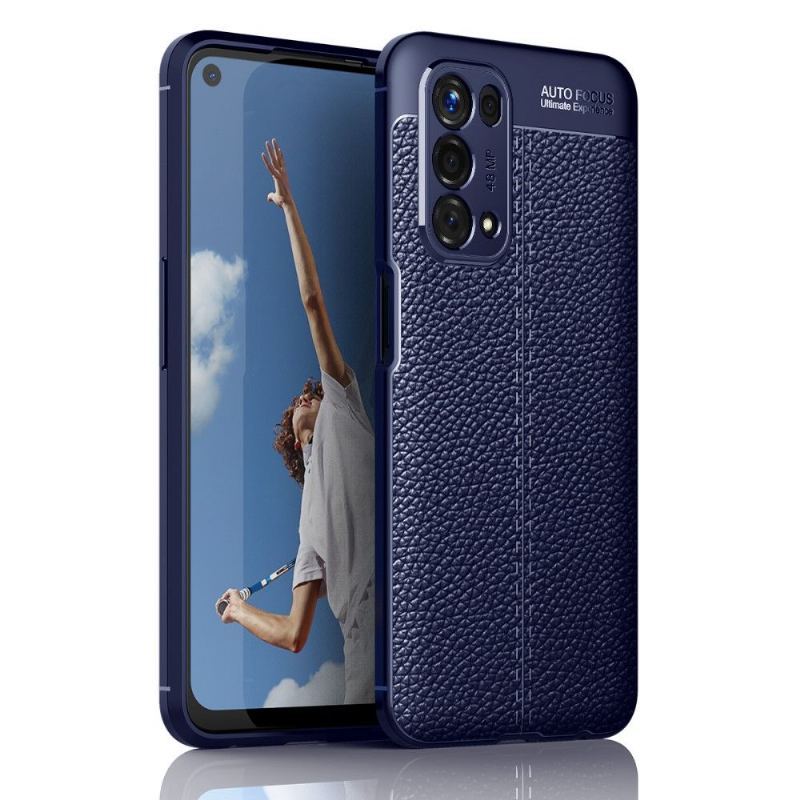 Etui do Oppo A74 5G / A54 5G Ziarniste Wykończenie Silikonowe