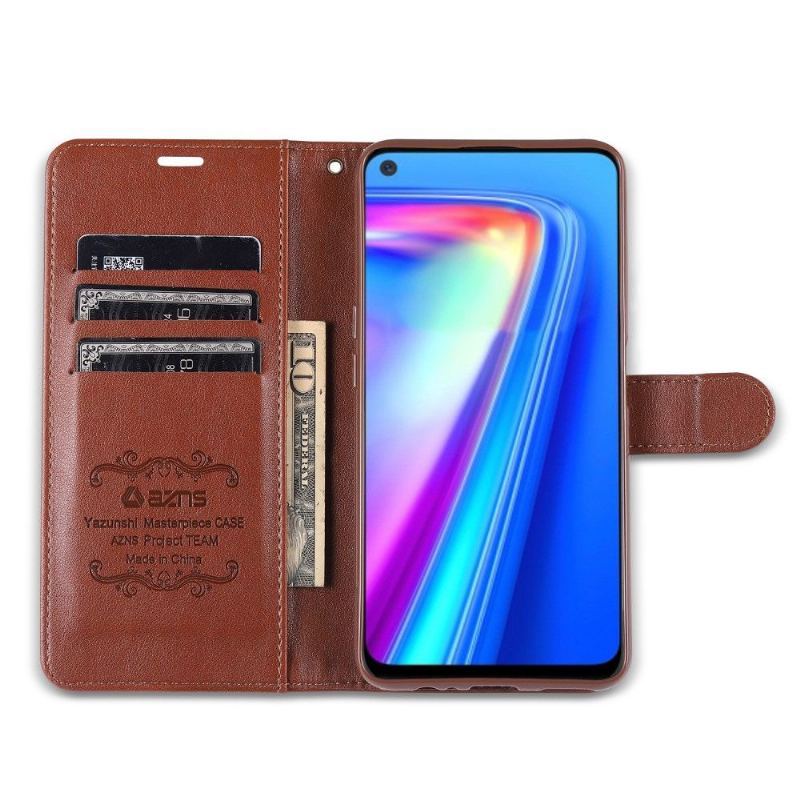 Etui Folio do Oppo A74 5G / A54 5G Azns Sztuczna Skóra