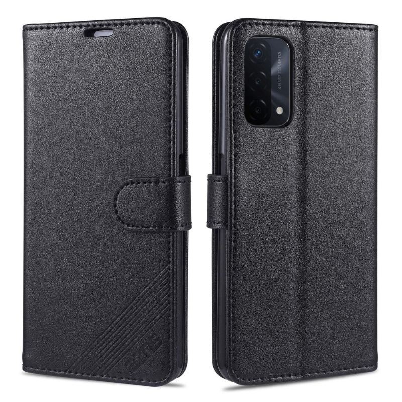 Etui Folio do Oppo A74 5G / A54 5G Azns Sztuczna Skóra