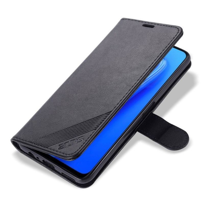 Etui Folio do Oppo A74 5G / A54 5G Azns Sztuczna Skóra