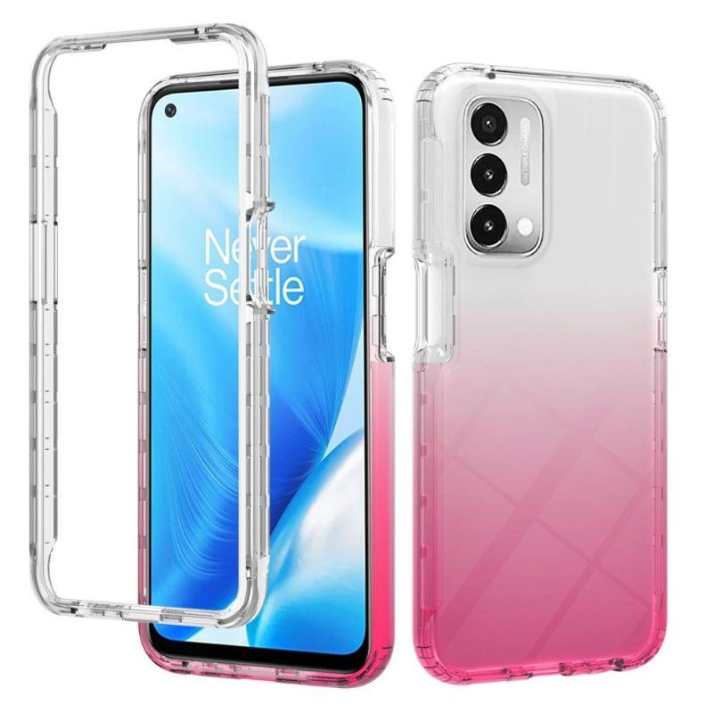 Futerały do Oppo A74 5G / A54 5G Clear Gradient Odporny Na Wstrząsy