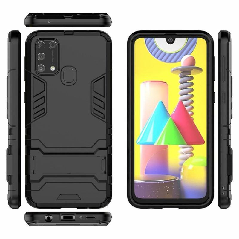 Etui do Samsung Galaxy M31 Anti-fall Cool Guard Funkcja Wsparcia