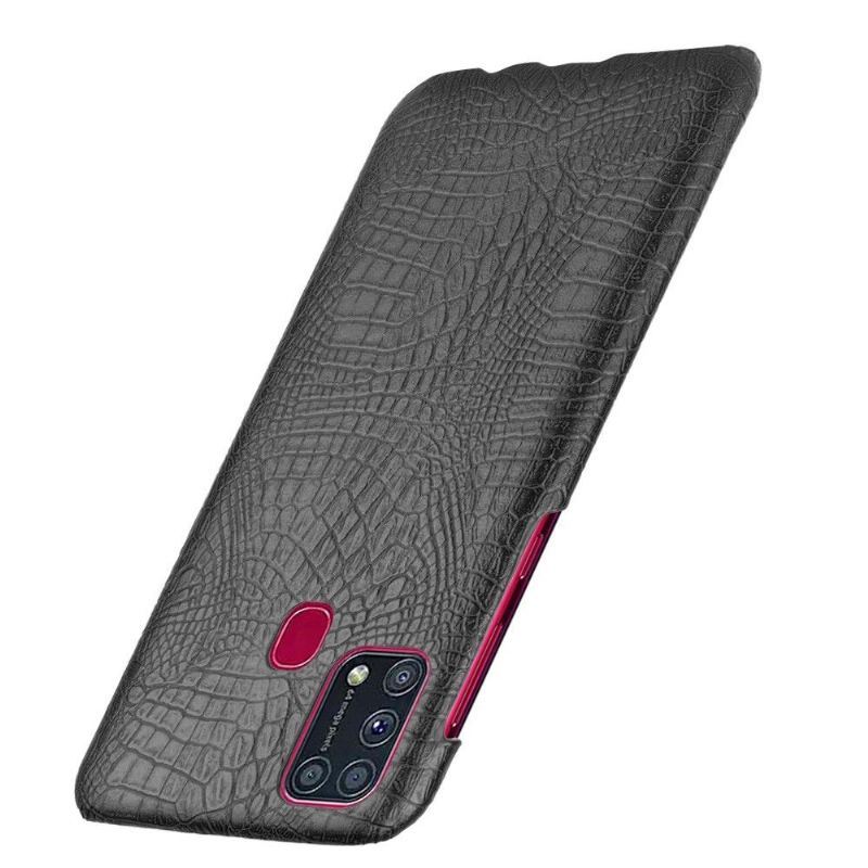 Etui do Samsung Galaxy M31 Croco Skin Effect - Czarny