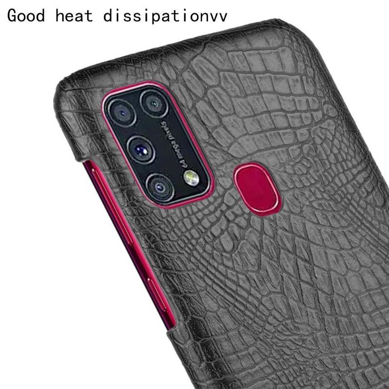 Etui do Samsung Galaxy M31 Croco Skin Effect - Czarny