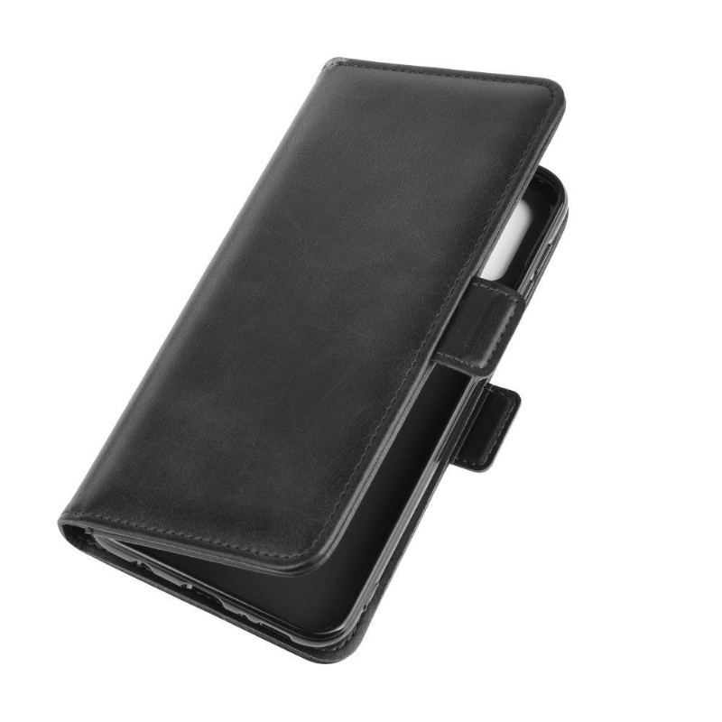 Etui Folio do Samsung Galaxy M31 Classic Matowy Pokrowiec Ze Sztucznej Skóry