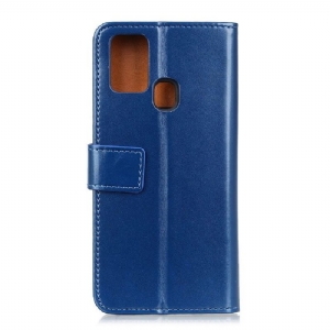 Etui Folio do Samsung Galaxy M31 Melody Etui Na Karty - Granatowe