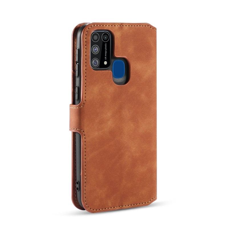 Etui Folio do Samsung Galaxy M31 Obrzeża Dg Ming Styl Retro