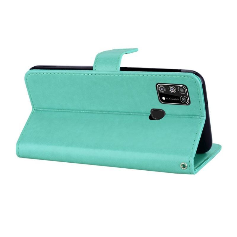 Etui Folio do Samsung Galaxy M31 Wytłaczana Sowa