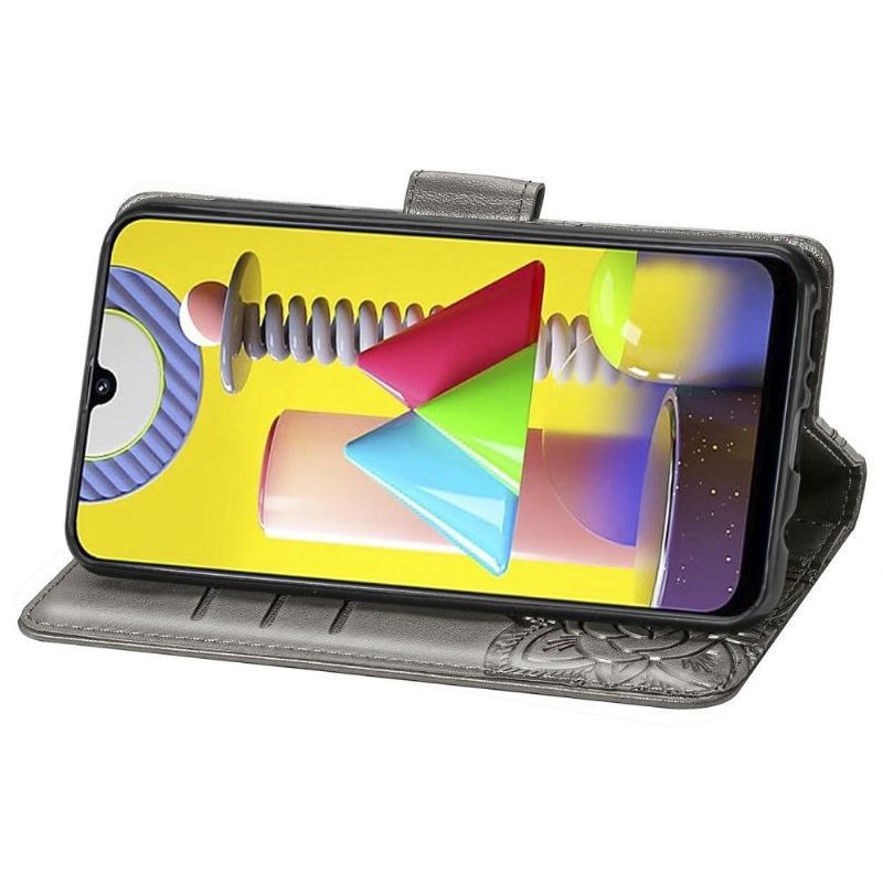 Etui Na Telefon Pokrowce do Samsung Galaxy M31 Biznes Motyl Ulga