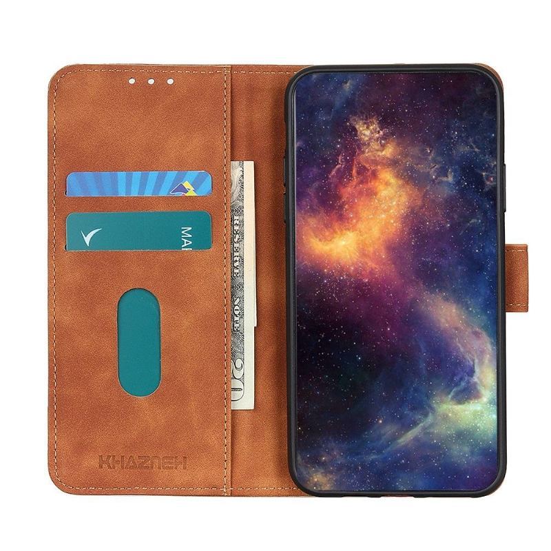 Etui Folio do Motorola Edge 20 Obrzeża Khazneh Body Retro