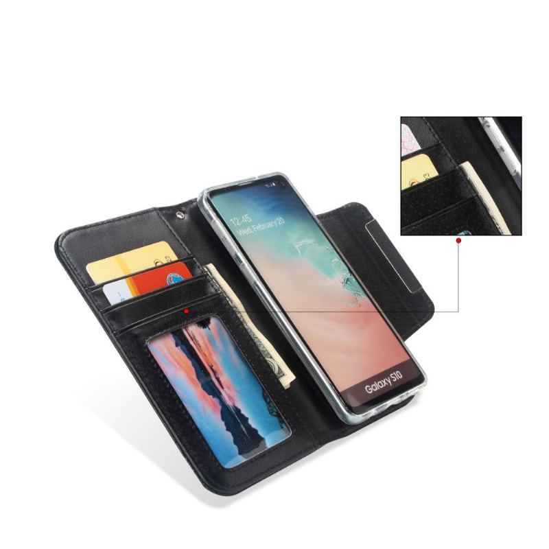 Etui Case do Samsung Galaxy S10 Biznes Portfel + Skórzane Etui