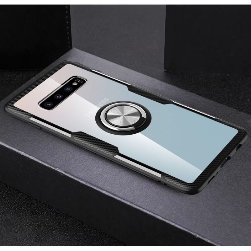 Etui do Samsung Galaxy S10 Anti-fall Przezroczysty Palec