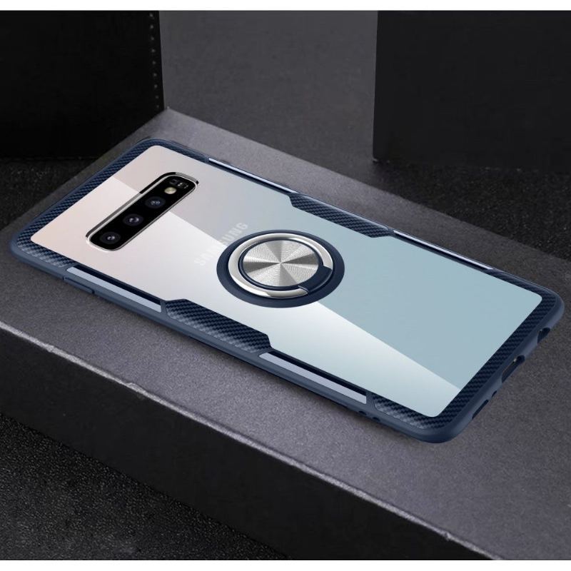 Etui do Samsung Galaxy S10 Anti-fall Przezroczysty Palec