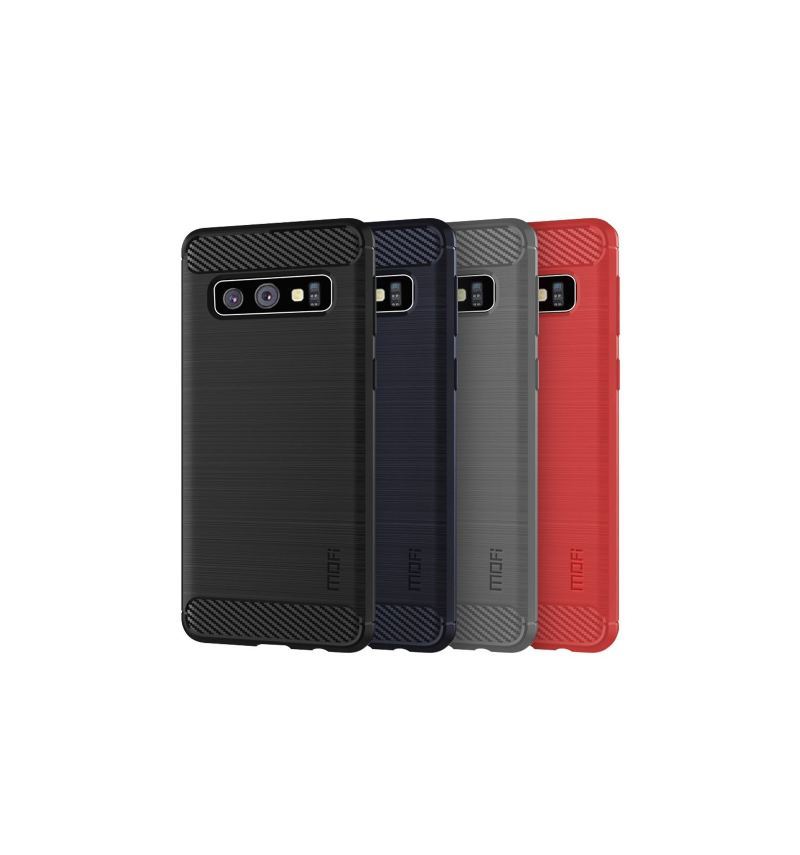 Etui do Samsung Galaxy S10 Biznes Mofi Brushed Gel