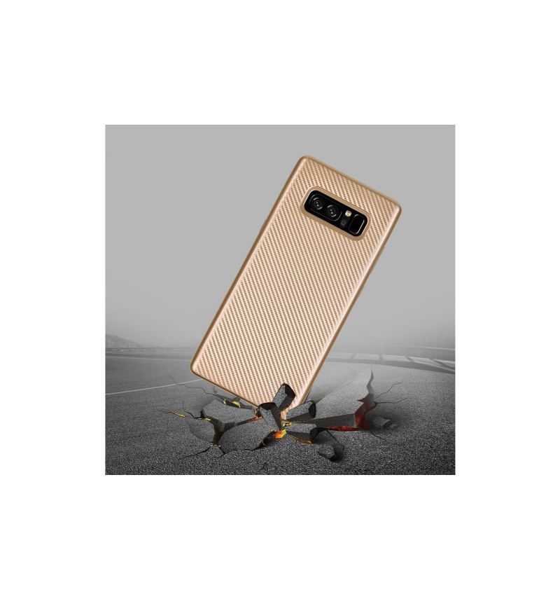 Etui do Samsung Galaxy S10 Biznes Powłoka Z Włókna Węglowego